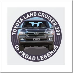 4x4 Offroad Legends: Toyota Land Cruiser 200 Posters and Art